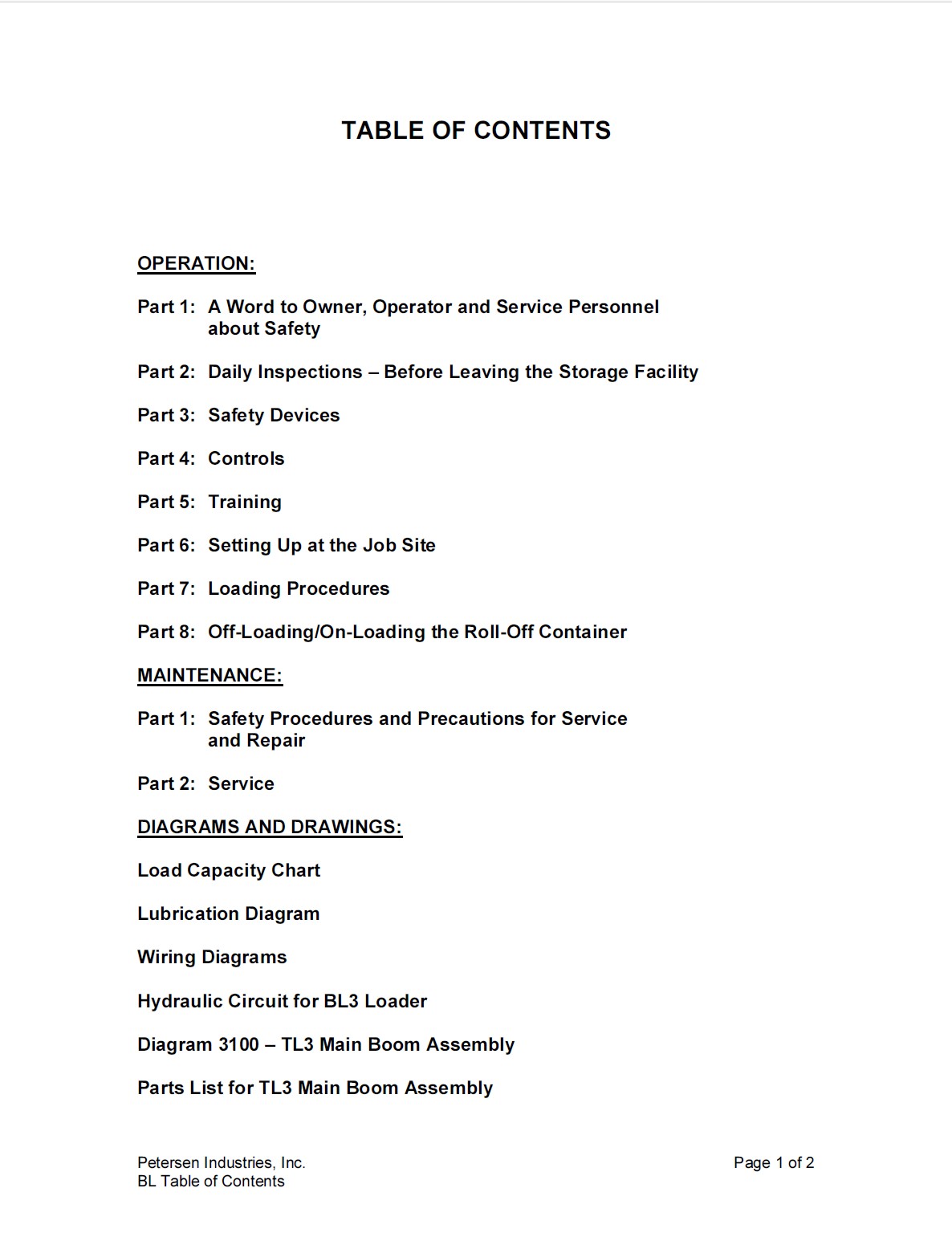 BL3 Manual