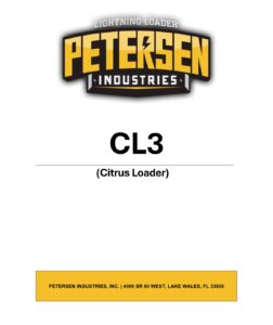 CL3 Citrus Loader Manual